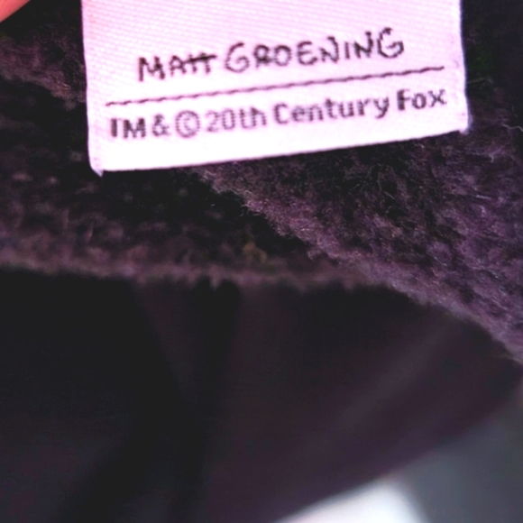 The Simpsons Family x Vans Men's Fleece Pull-Over Black Hoodie Sweater Size L - Picture 13 of 16